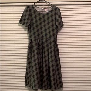 LuLaRoe Amelia Dress Size Large